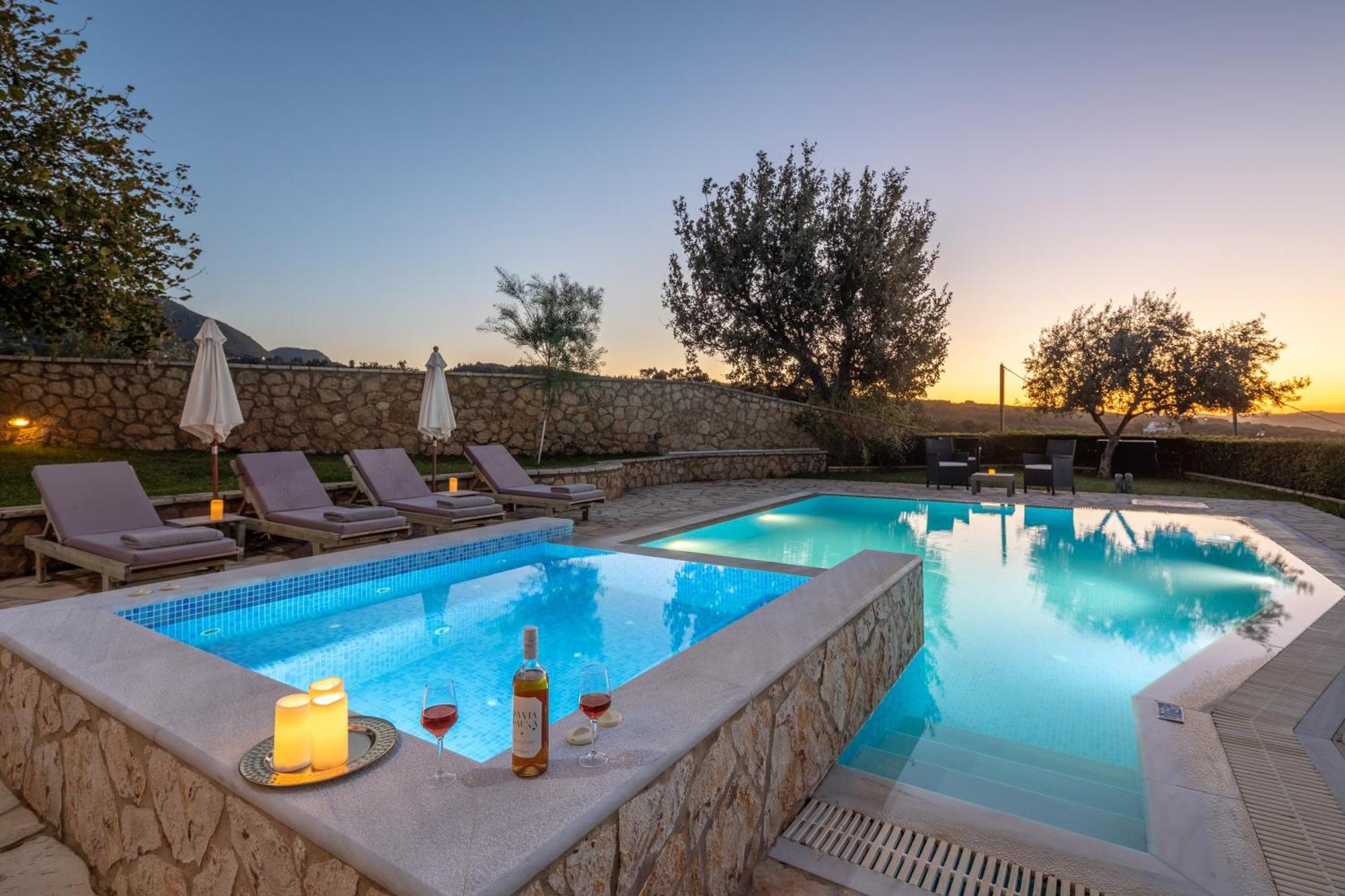 Villa Piedra Acharavi Ахарави Экстерьер фото